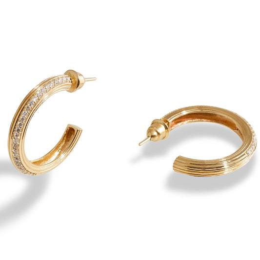 #2 Basic Diamonds Hoops