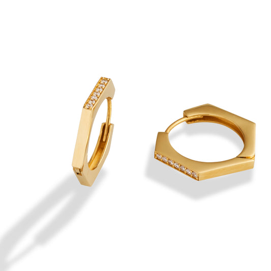 #5 Nut Diamonds Earrings