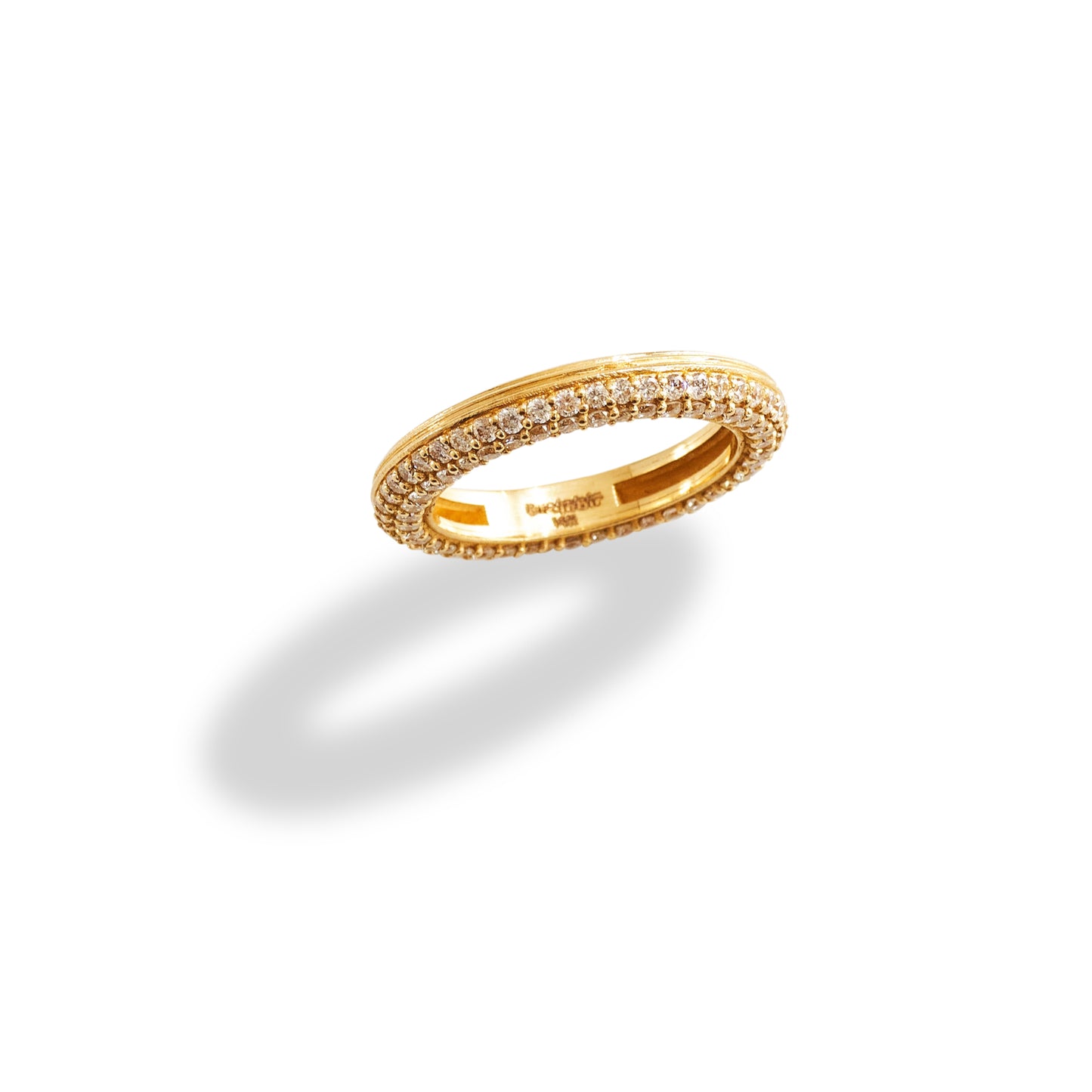 Basic Double Eternity Diamonds Ring