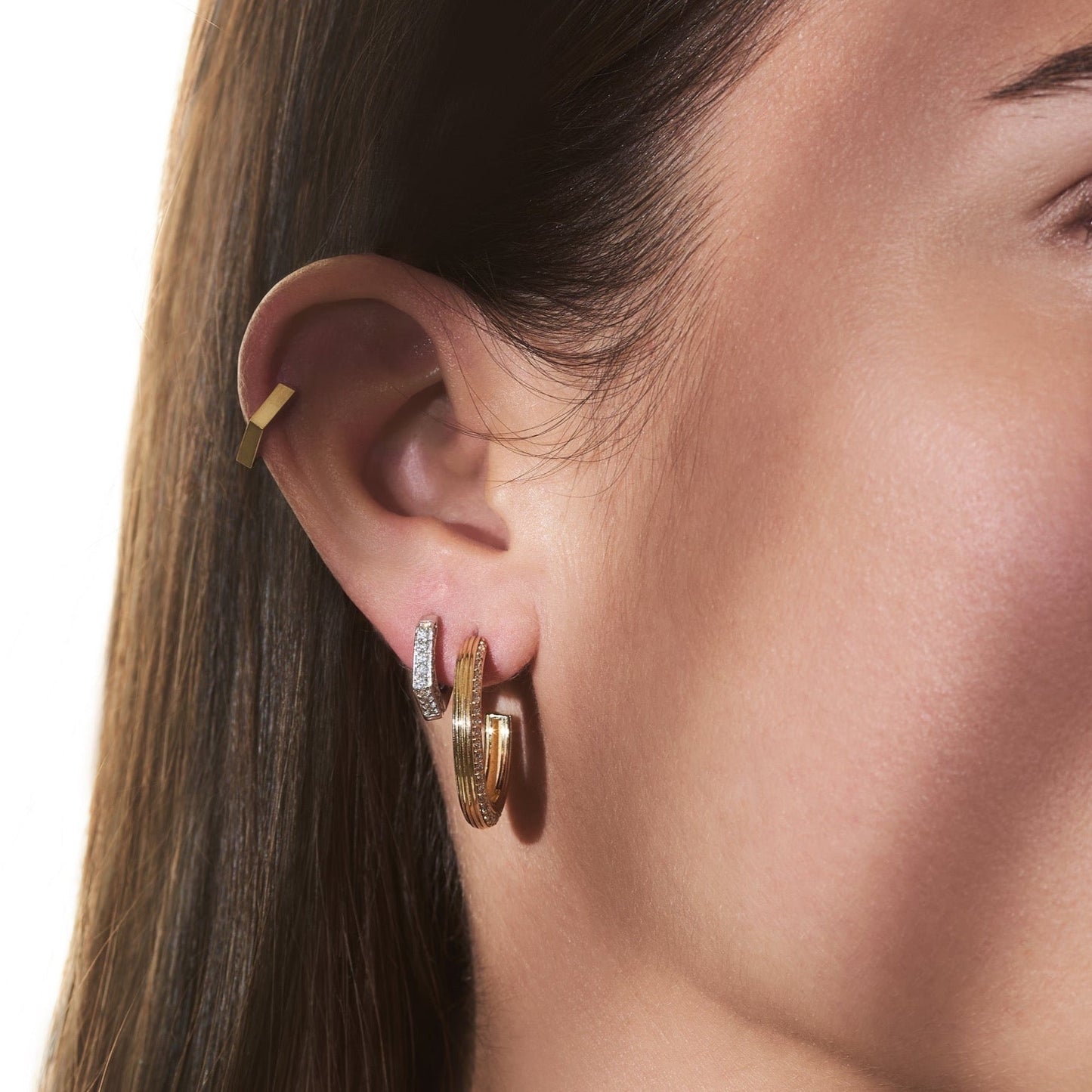 #1 Basic Diamonds Hoops