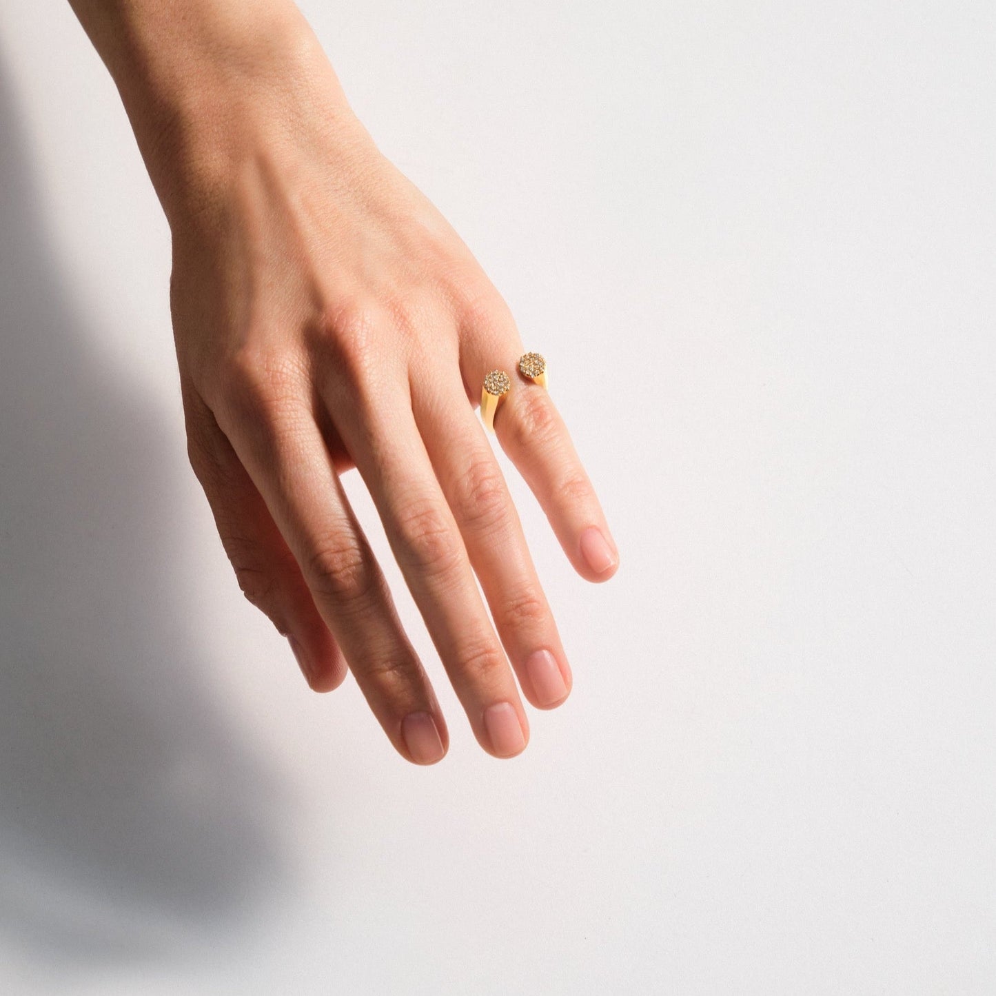 Double Headed Seljuks Diamonds Ring