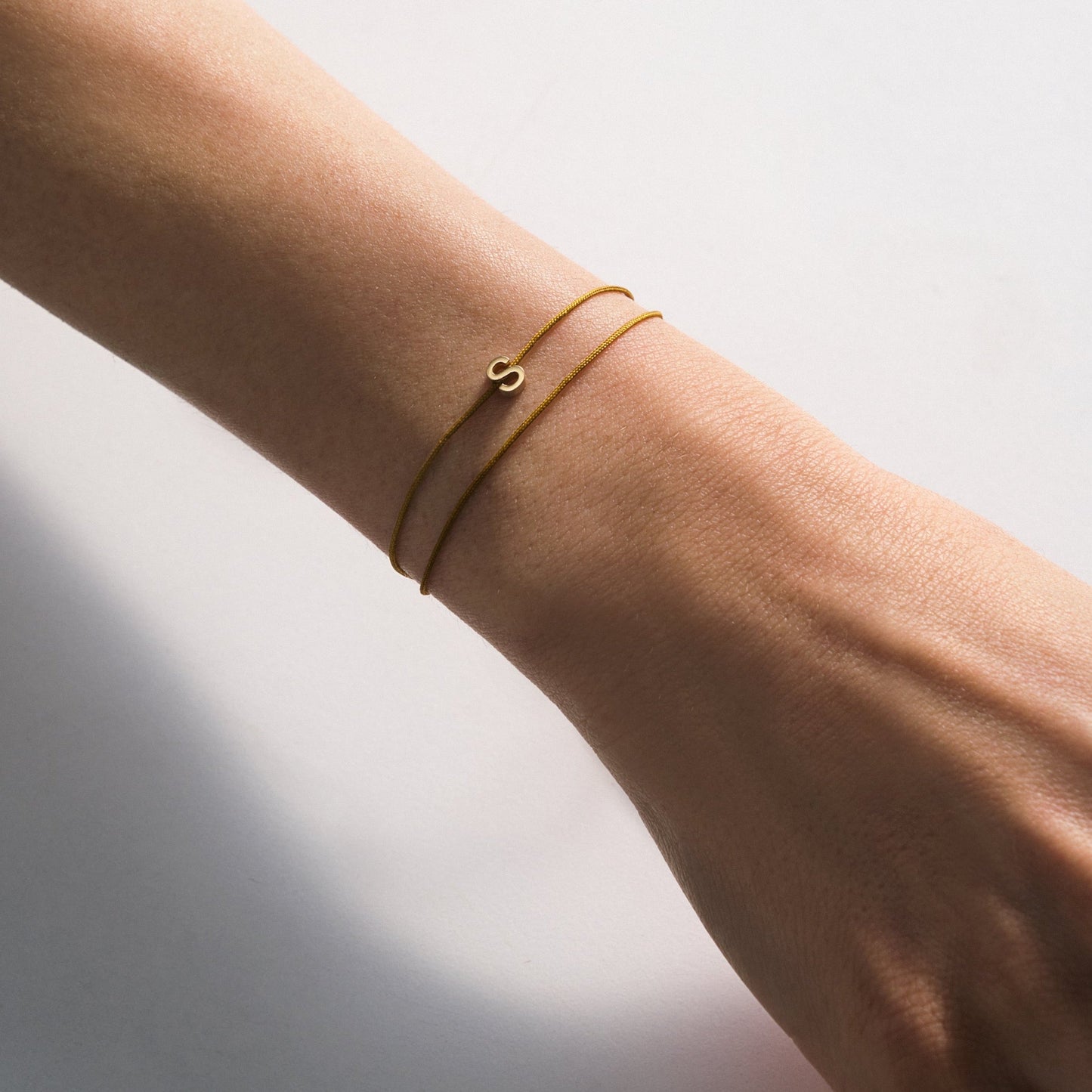 Initial String Bracelet