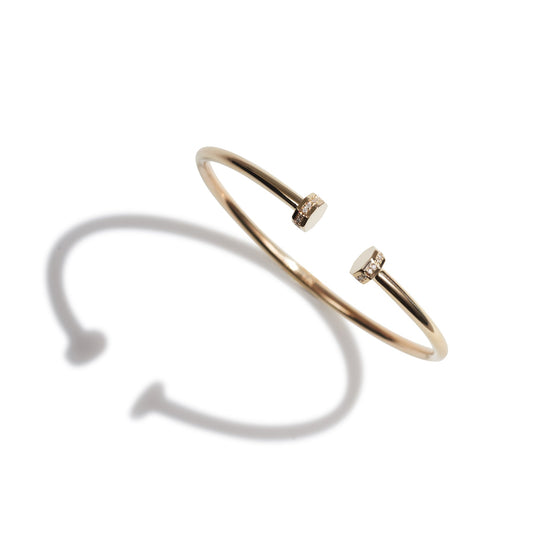 Nut Side Diamonds Midi Bracelet