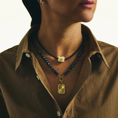 Black Pearl Necklace