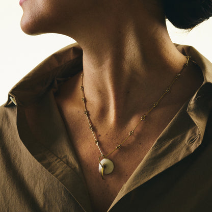 Fish & Seashell Pendant