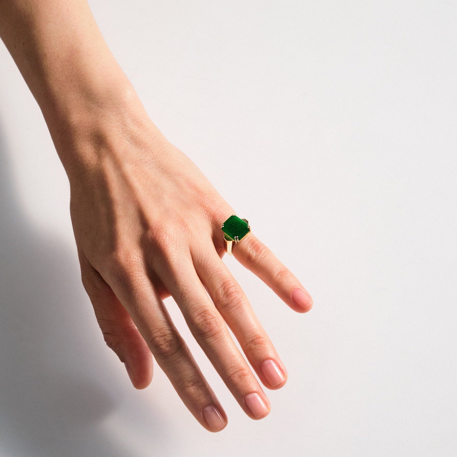 Large on sale jade ring